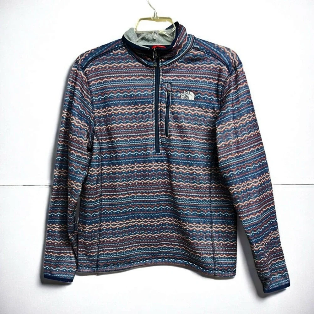 🌻The North Face Geometric Zigzag Outdoor Pullover Men’s Medium